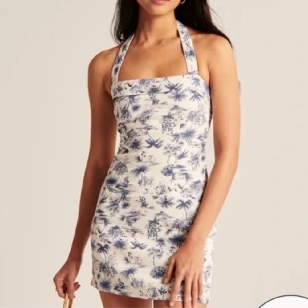 NWT Abercrombie and Fitch Halter Mini Dress